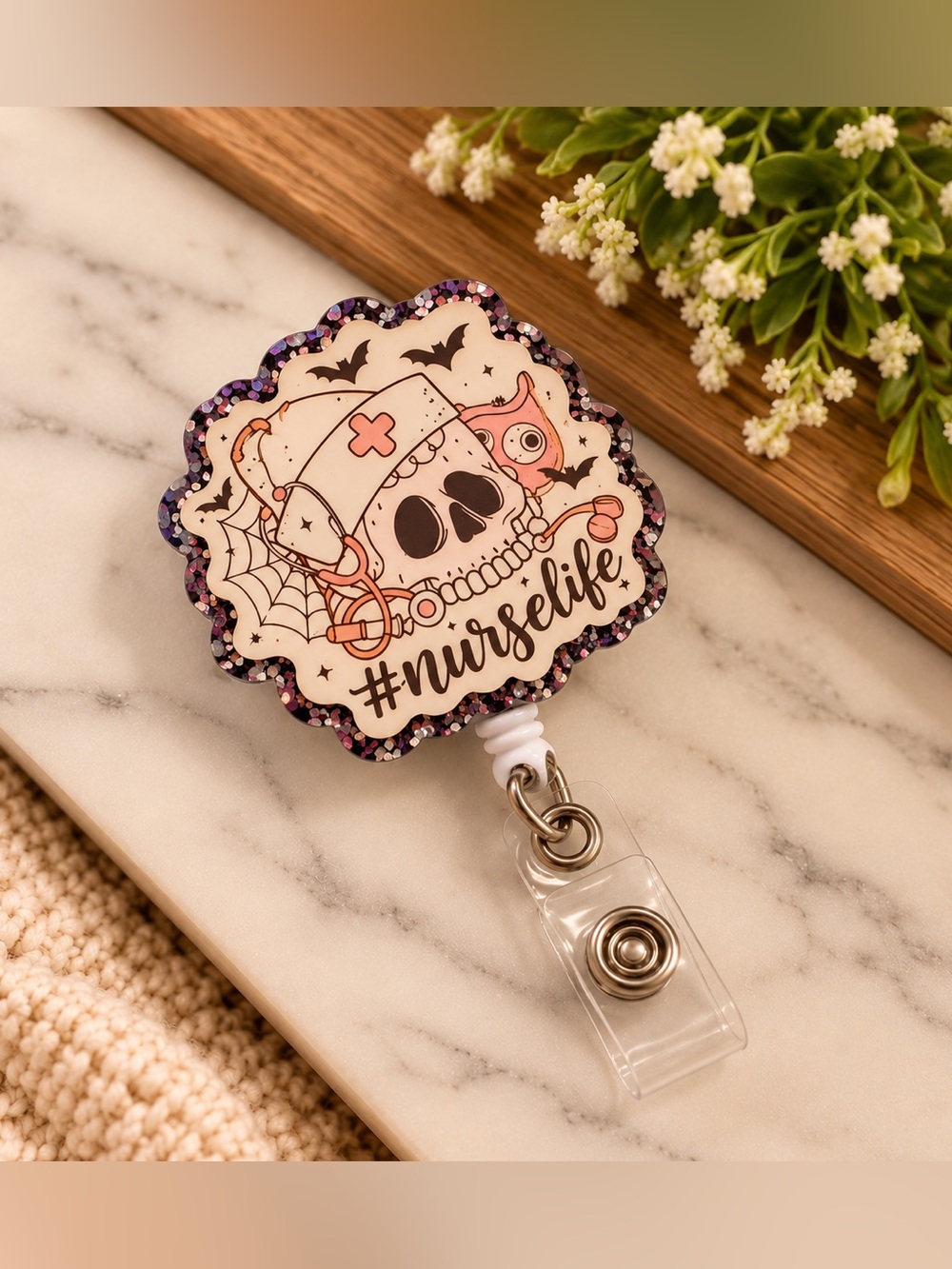 Nurse Badge Reel